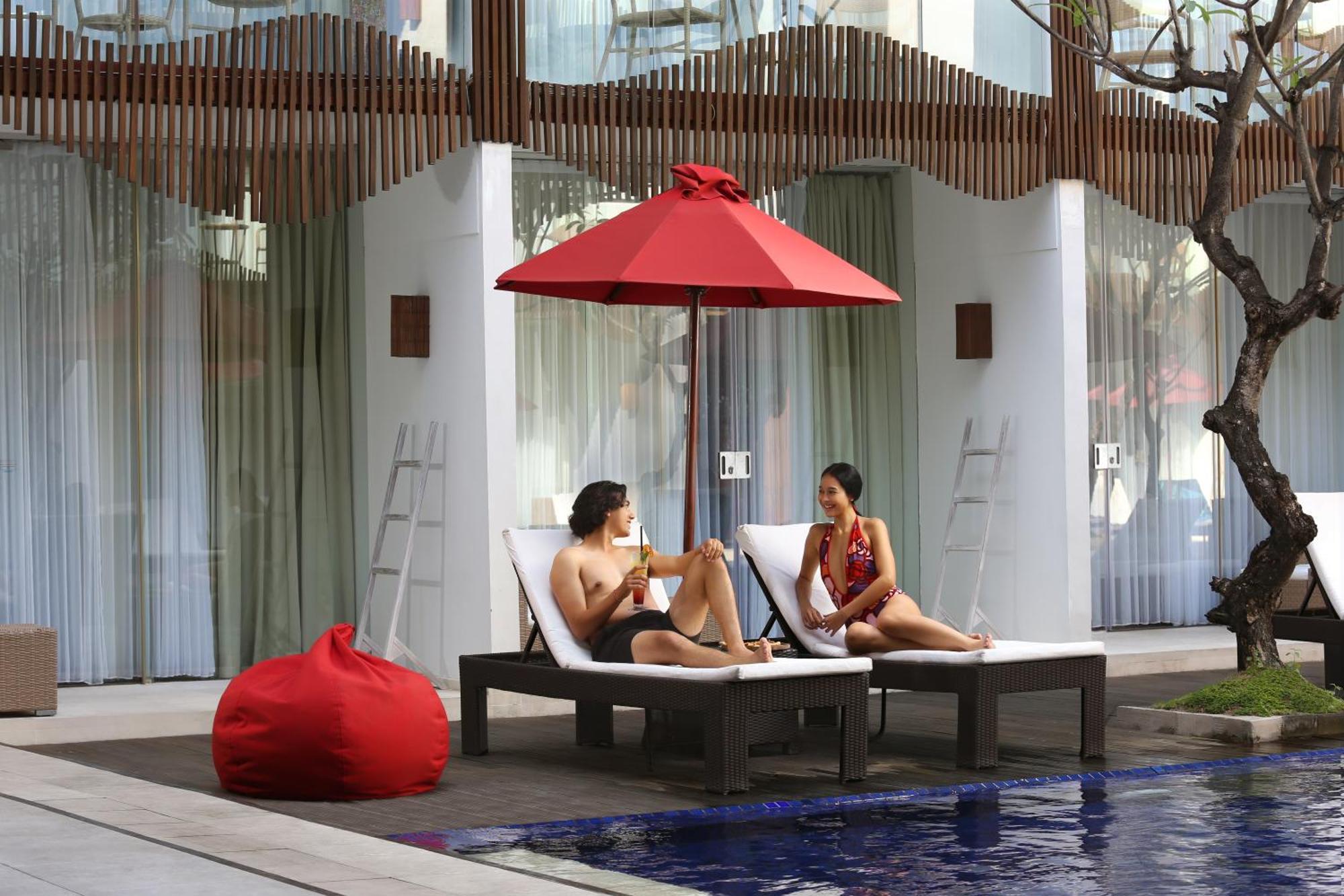 The Bene Hotel Kuta Lombok Eksteriør bilde